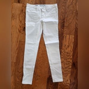 Mossimo denim, white, mid rise legging